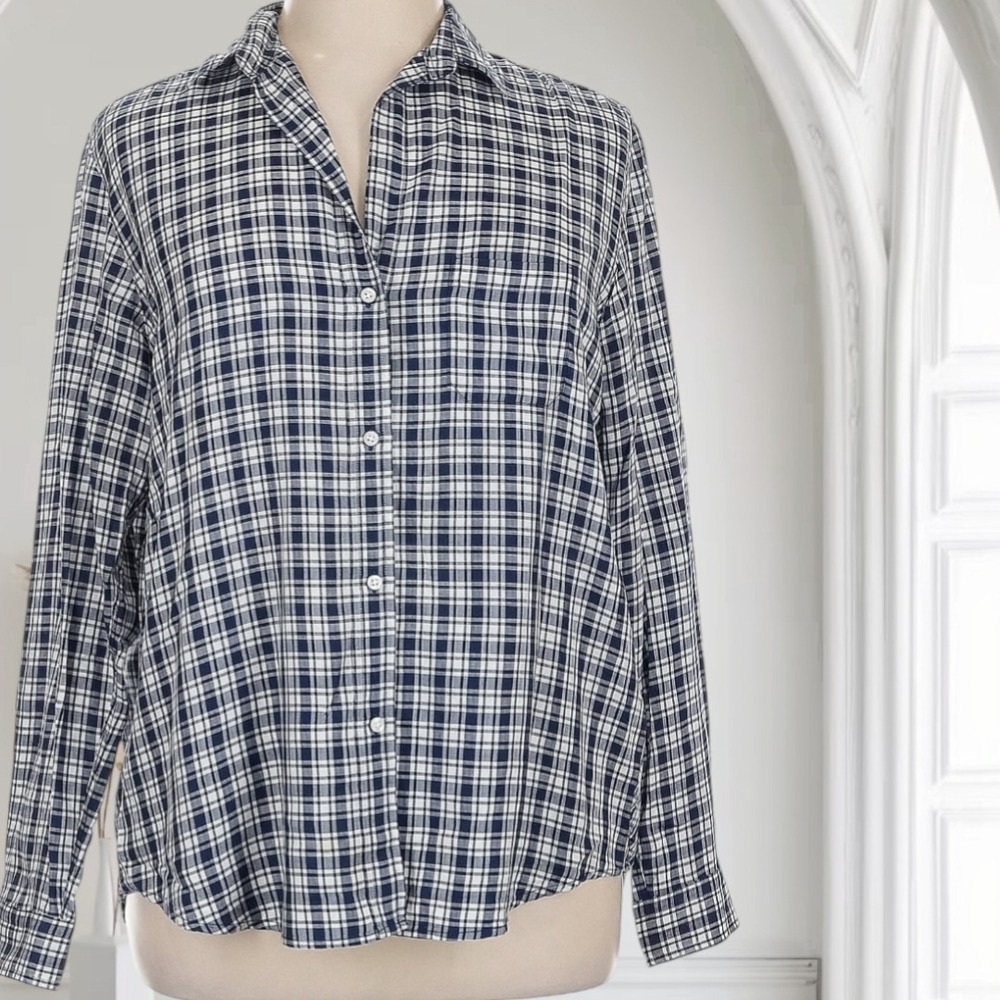 GRAYSON By Frank & Eileen The Hero‎ Button Up Plaid Shirt Sz 5/XL Preppy